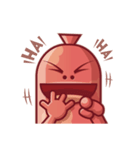 Mini Pink Sausage（個別スタンプ：9）