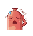 Mini Pink Sausage（個別スタンプ：13）