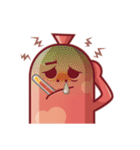 Mini Pink Sausage（個別スタンプ：19）
