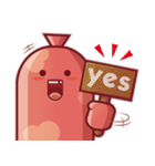 Mini Pink Sausage（個別スタンプ：21）