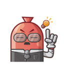 Mini Pink Sausage（個別スタンプ：23）