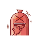 Mini Pink Sausage（個別スタンプ：24）