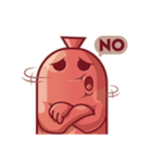 Mini Pink Sausage（個別スタンプ：25）