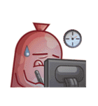 Mini Pink Sausage（個別スタンプ：27）
