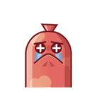 Mini Pink Sausage（個別スタンプ：33）