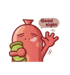 Mini Pink Sausage（個別スタンプ：35）