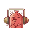 Mini Pink Sausage（個別スタンプ：38）