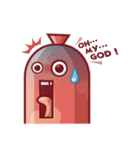 Mini Pink Sausage（個別スタンプ：40）