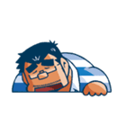 青ヒゲメガネ（個別スタンプ：11）