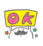 ひげチャビン（個別スタンプ：14）