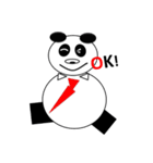 サラリーマンぱんだ（個別スタンプ：11）