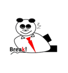 サラリーマンぱんだ（個別スタンプ：19）