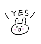 うさぎのみゅうちゃん（個別スタンプ：2）