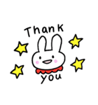 うさぎのみゅうちゃん（個別スタンプ：11）