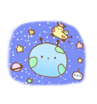 きりんUFOと宇宙動物たち。（個別スタンプ：40）