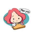 Mike ＆ Belle lover（個別スタンプ：23）