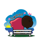 Mike ＆ Belle lover（個別スタンプ：40）