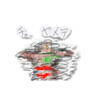 クレヨン落書き風キャラクターズ（個別スタンプ：30）