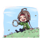 人間の少女と人間じゃない少年の日常（個別スタンプ：20）