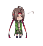 人間の少女と人間じゃない少年の日常（個別スタンプ：30）