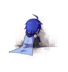 人間の少女と人間じゃない少年の日常（個別スタンプ：34）