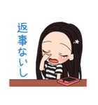 スタンプガールスマホライフ編（個別スタンプ：10）