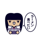 思春期女子（個別スタンプ：36）