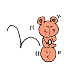 でかしっぽのくまねずみ（個別スタンプ：4）
