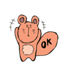 でかしっぽのくまねずみ（個別スタンプ：6）
