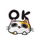 紙猫~ぺらっぺらの日常～（個別スタンプ：1）