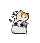 紙猫~ぺらっぺらの日常～（個別スタンプ：6）