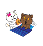 Vanilla ＆ Choco（個別スタンプ：1）