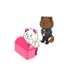 Vanilla ＆ Choco（個別スタンプ：6）
