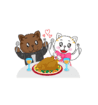 Vanilla ＆ Choco（個別スタンプ：15）
