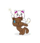 Vanilla ＆ Choco（個別スタンプ：18）