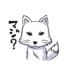きつねこ（個別スタンプ：18）