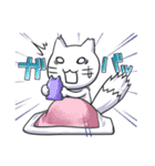 きつねこ（個別スタンプ：23）