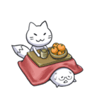 きつねこ（個別スタンプ：34）