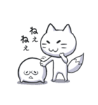 きつねこ（個別スタンプ：36）