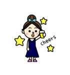 Everyday of colorful women2（個別スタンプ：34）