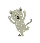 Snow leopard（個別スタンプ：4）