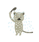 Snow leopard（個別スタンプ：12）