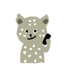 Snow leopard（個別スタンプ：22）