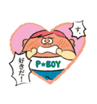 P BOY～ぽっちゃり～（個別スタンプ：10）