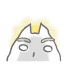 感嘆するネコと犬とロボット(日本語版)（個別スタンプ：20）