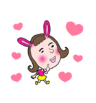 年中とハート（個別スタンプ：4）