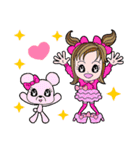 年中とハート（個別スタンプ：10）