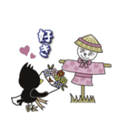 カラスのカーゴくん（個別スタンプ：35）