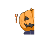 かぼちゃ男のジャック・オー・ランタン（個別スタンプ：5）