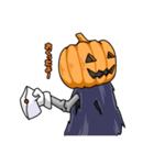 かぼちゃ男のジャック・オー・ランタン（個別スタンプ：8）